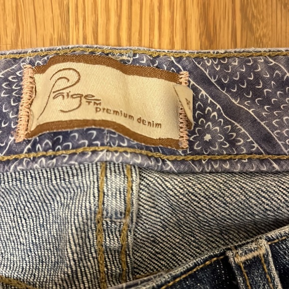 Paige Premium Denim - mid  wash bootcut - Picture 2 of 3